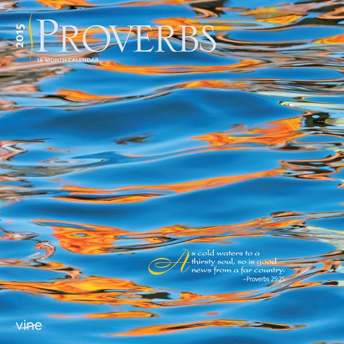 Proverbs 2015 Square 12x12 Vine Publications (Multilingual Edition)