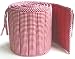 Tadpoles Classics Gingham Crib Bumper, Red