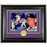 Highland Mint Colorado Rockies Matt Holiday Framed with Bronze Coin
