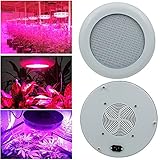 Tutent 300Ｗ UFO植物育成パネルライト UV/IRライト 277個LED 温室植物水耕システム栽培キット【PSE認証済み】