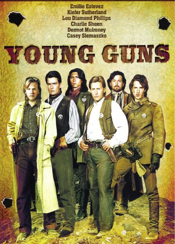 Amazon.com: YOUNG GUNS: Emilio Estevez, Kiefer Sutherland, Lou ...