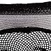 Amybria Ladies' Stylish Black Fishnet Ankle Socks 3 Pairs Ladies Gift