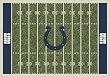 Indianapolis Colts 3' 10" x 5' 4" NFL Home Field Area Rug