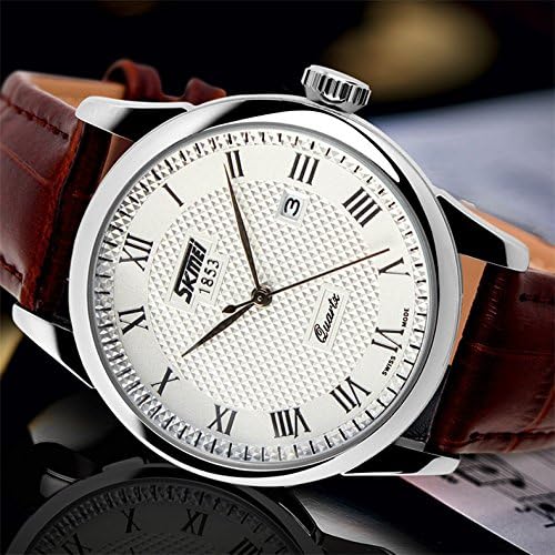 Eurolux New Arrival Men Sports Luxury Genuine Calf Leather Watches Business and Casual Quartz Wristwatch with Auto Date New 2016