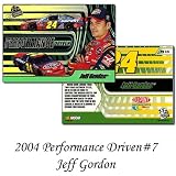 Press Pass '04 Performance Driven #7 Jeff Gordon Premium Card