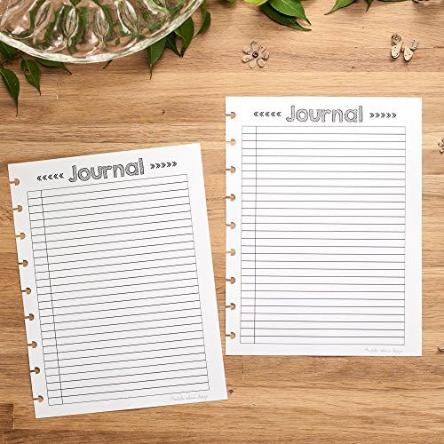 Journal Pages for the Happy Planner, Full Size, Classic