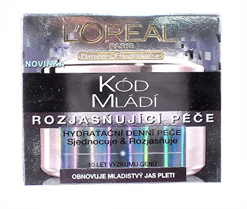 L'Oreal Paris Youth Code Luminize Moisturising Day Cream 50ml/1.7oz NEW