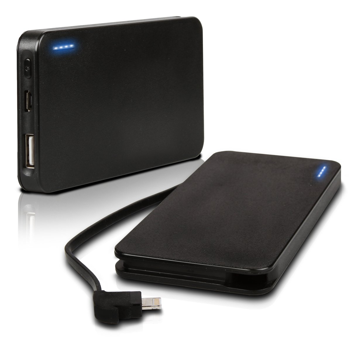 Photive iPhone 5 Rechargeable 3000 Mah Portable Battery Charger with Built in Lightning Cable. $19.95