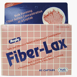 Fiber-Lax Tablets 500 Mg(Generic Fibercon) relieve constipation - 60 Each