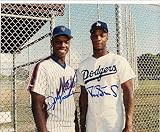 Autographed/Hand Signed Doc Gooden & Darryl Strawberry New York Mets Photo
