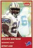 2004 Fleer Tradition 269 Shawn Bryson Detroit Lions R.B (Football Cards)