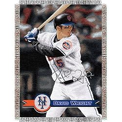 David Wright #5 New York Yankees MLB Woven Tapestry Throw blanket (48x60")"