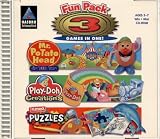 HASBRO FUN PACK - 3 Games In One!