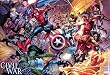 Civil War: Final Battle Poster by Leinil Yu