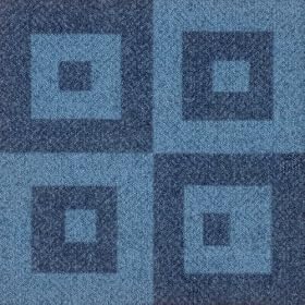 Milliken Legato Fuse 'Block Bimini Blue' Carpet Tiles