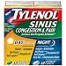 Tylenol Sinus Congestion & Pain Day/Night Pack-24 CT