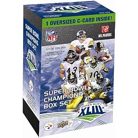 Pittsburgh Steelers Upper Deck Super Bowl XLIII Champions Commemorative Box Set