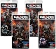 NECA Gears of War Set of all 4 Series 1 Action Figures (Marcus, Cole Locust Sniper and Locust Drone)