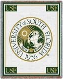 Univ of South Florida Seal Throw - 70 x 54 Blanket/Throw - South Florida Bulls