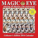 magic eye 2016 wall calendar