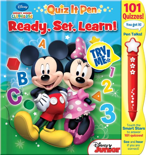 Mickey Mouse Clubhouse: Ready, Set, Learn! (Quiz It Pen!)