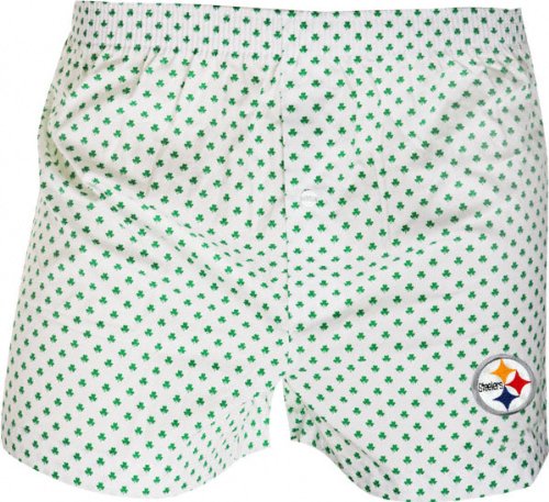 Buy Pittsburgh Steelers Shamrock Boxer Shorts