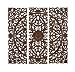 Elegant Wood Carved Decorative Wall Art Plaque