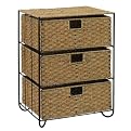 Whitney Design Seagrass/ Rattan 3-Drawer Unit