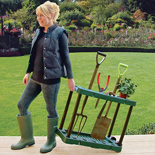 Best Garden Tool Holder With Wheels Sale yojybm
