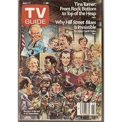 TV Guide 1985 Back Issue Hill Street Blues Cover (June 1-7, 33)