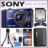 Sony DSC-H70 Cyber-Shot DSCH70 16.1 MP Digital Camera with 10x Wide-Angle O ....