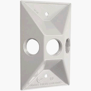 Hubbell 5946-4 Do it Weatherproof Electrical Cover by Hubbell
