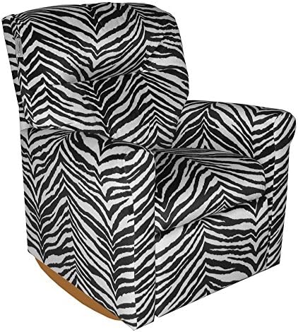 Dozydotes Contemporary Rocker Recliner - Zebra