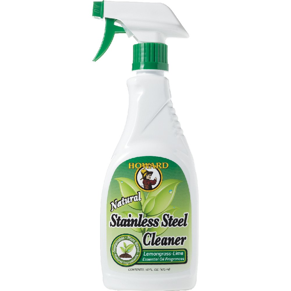 Howard Products SS5012 Natural Stainless Steel Cleaner Trigger Spray
