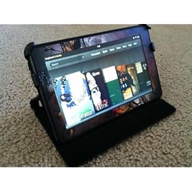 Kindle Fire Leather Case Cover by Marware