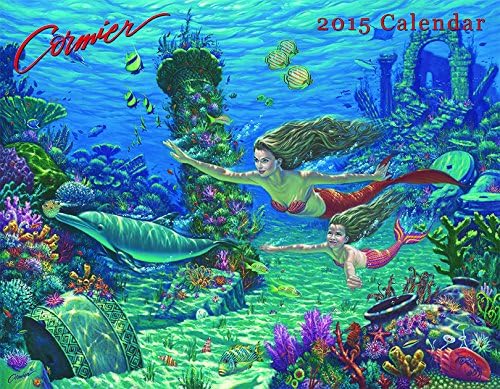2015 Mermaid and Pirate Calendar - Based on Hand Crafted Paintings