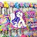 lisa frank リサフランク　消しゴム&鉛筆セット　30本