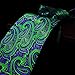 Shlax & Wing Men's Neckties Ties Paisley Green Purple Accessories
