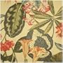 Futon Chair Ottoman Cover in Bali Adobe - 28" x 21" Classic Print - 33-1122-689