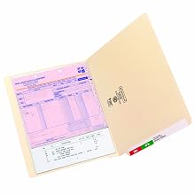 Smead End Tab File Folders, Letter Size, Straight Cut, Reinforced Tab, 11 Point, Manila, 100 Per Box (24110)