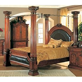 Coaster Company New Montecito Four Poster Bed