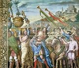1598 Andrea Mantegna of Roman Julius Caesar [8 x 8 Photograph]