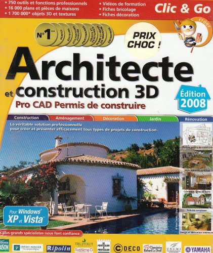 Architecte et construction 3D - Pro CAD Permis de construire