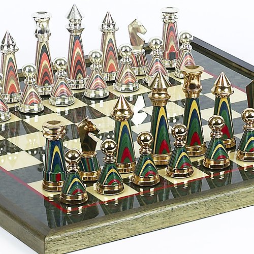 silver chess sets