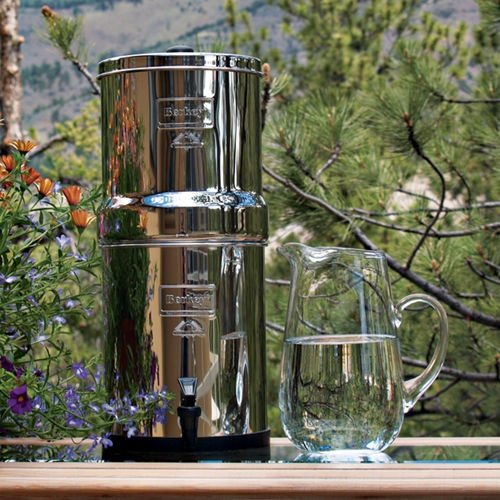 Big Berkey Water Filter System with 2 Black Berkey Filter Elements