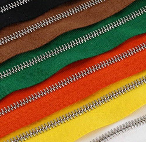 Metal 4 Riri Zipper, Continuous Chain, Nickel Teeth (NI)