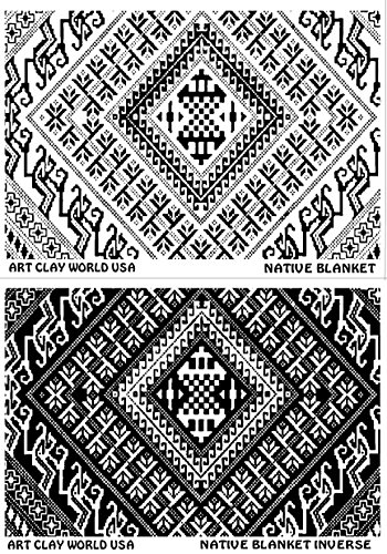 FlexiStamps Texture Sheet Set Native Blanket Set2 pc.