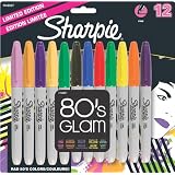 Sanford Sharpie Fine Point Permanent Markers, 12-Pack, Assorted Colors