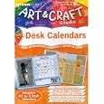 Art and Craft Studio-Desk Calendars by PC Treasures
