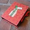 Signature Line Flocked Holiday Cards | Rungtong & Co. Stationery Line